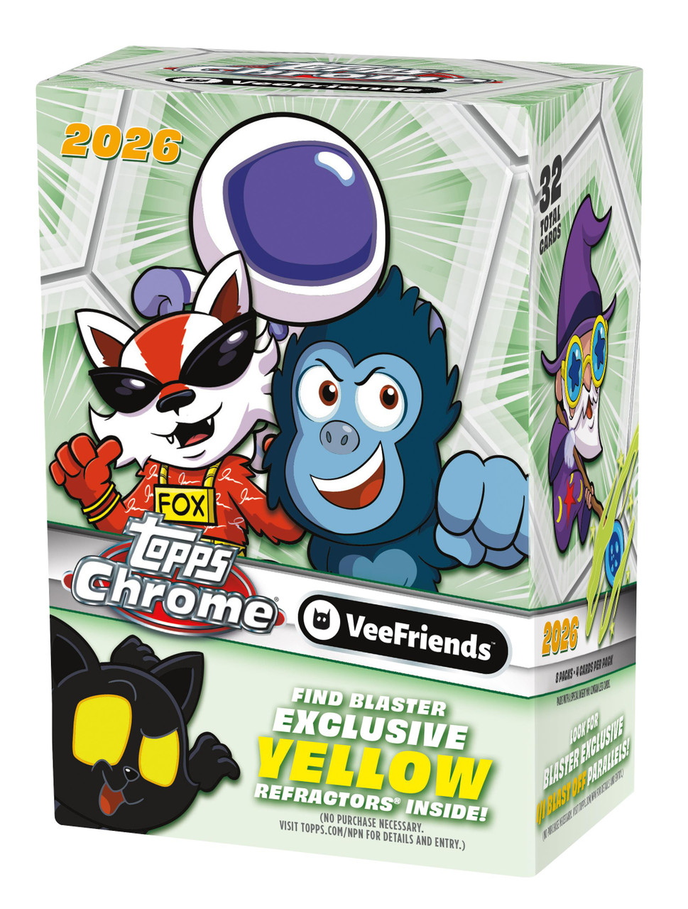 2026 Topps Chrome VeeFriends Blaster Box - Sportsamerica Sports Cards