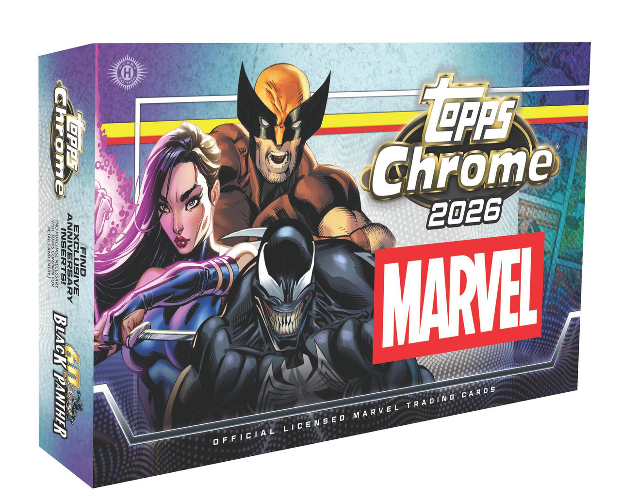 2026 Topps Chrome Marvel Comics Hobby Box - Sportsamerica Sports Cards