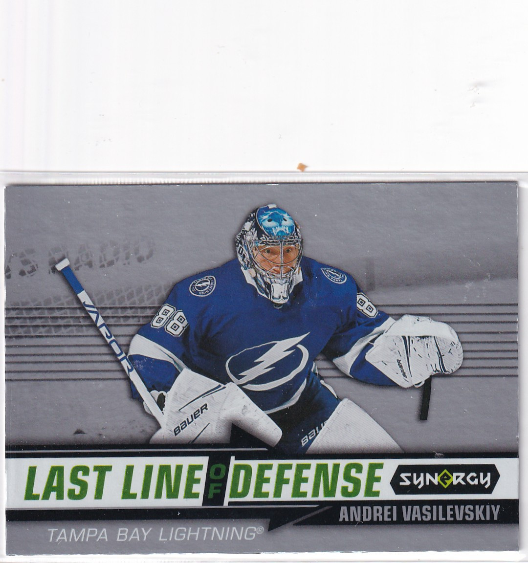 2018-19 SYNERGY #LD-10 ANDREI VASILEVSKIY LAST LINE DEFENSE- TAMPA