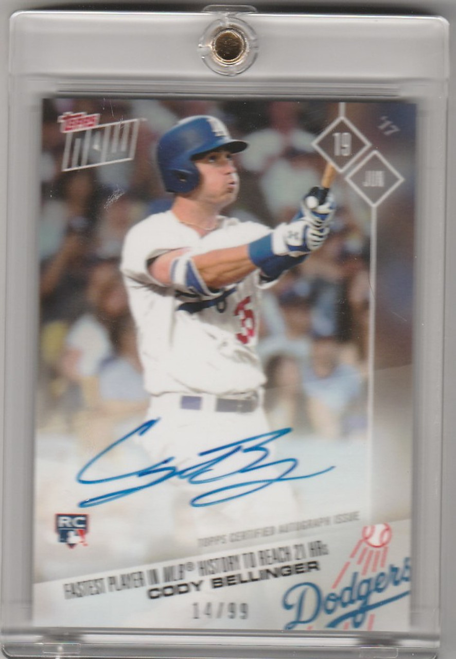 Cody Bellinger Autographed Signed Memorabilia 2017 All