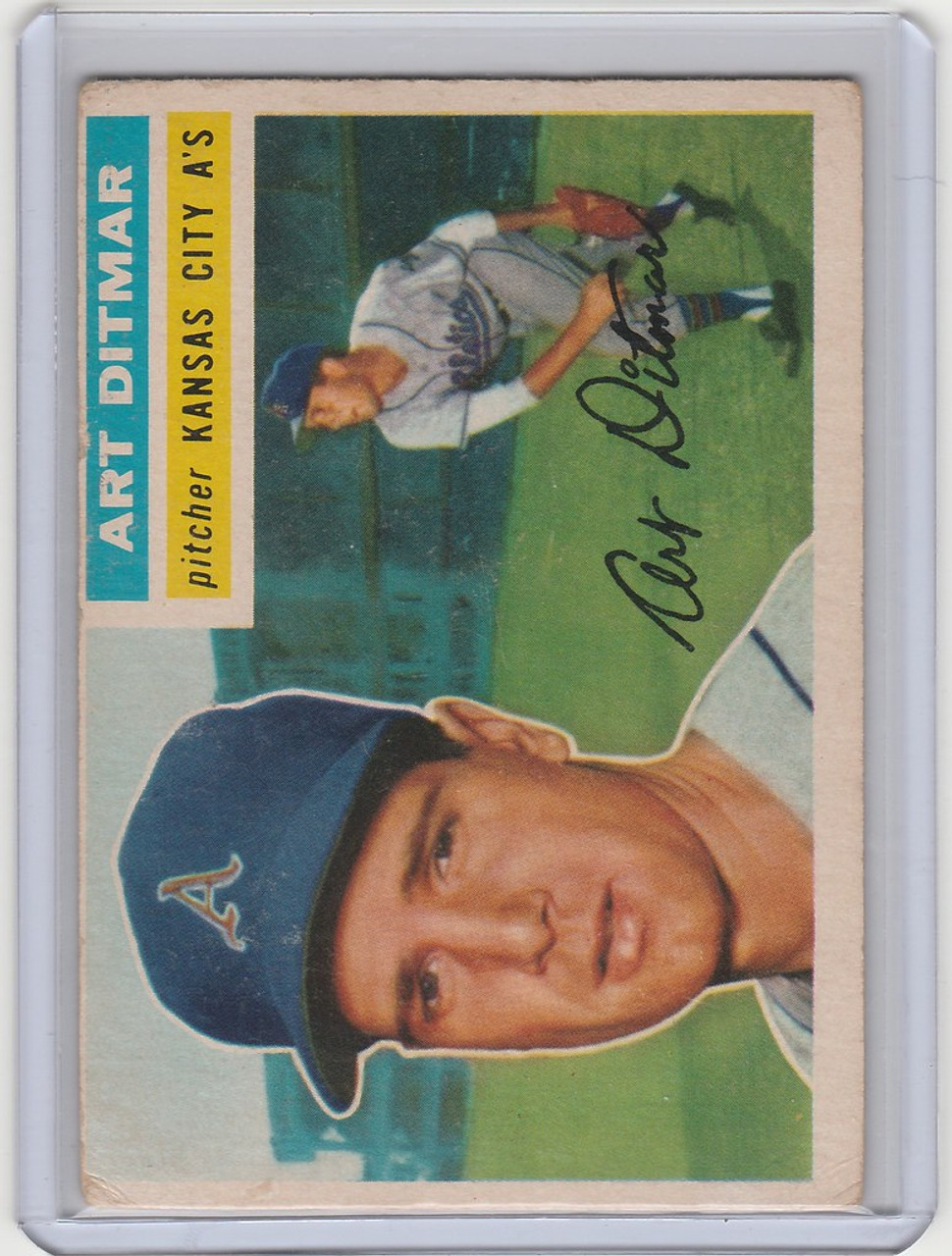 Don Larsen 1960 Topps Baseball Card #353 (Kansas City Athletics)