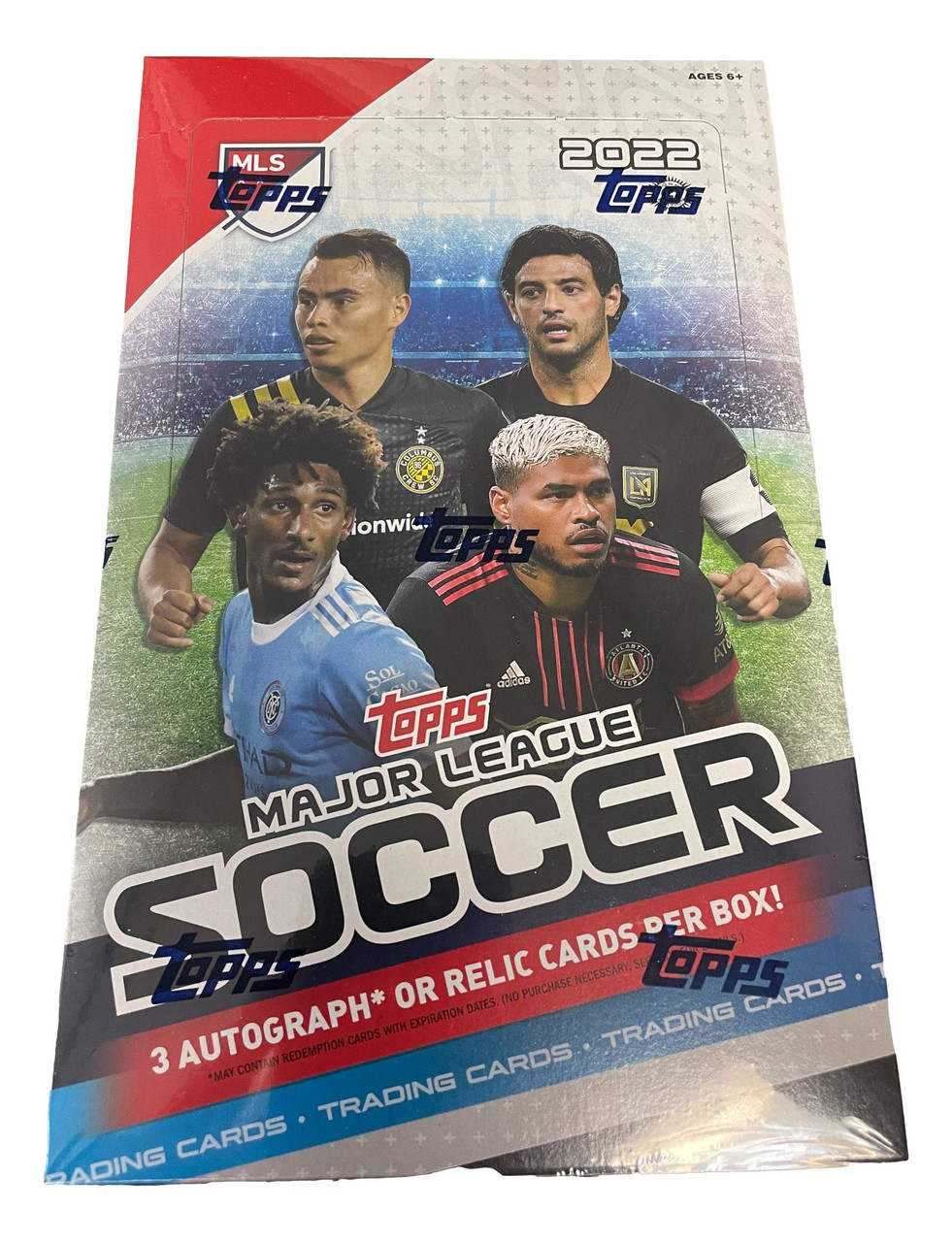 2022 Topps MLS Major League Soccer Hobby Box