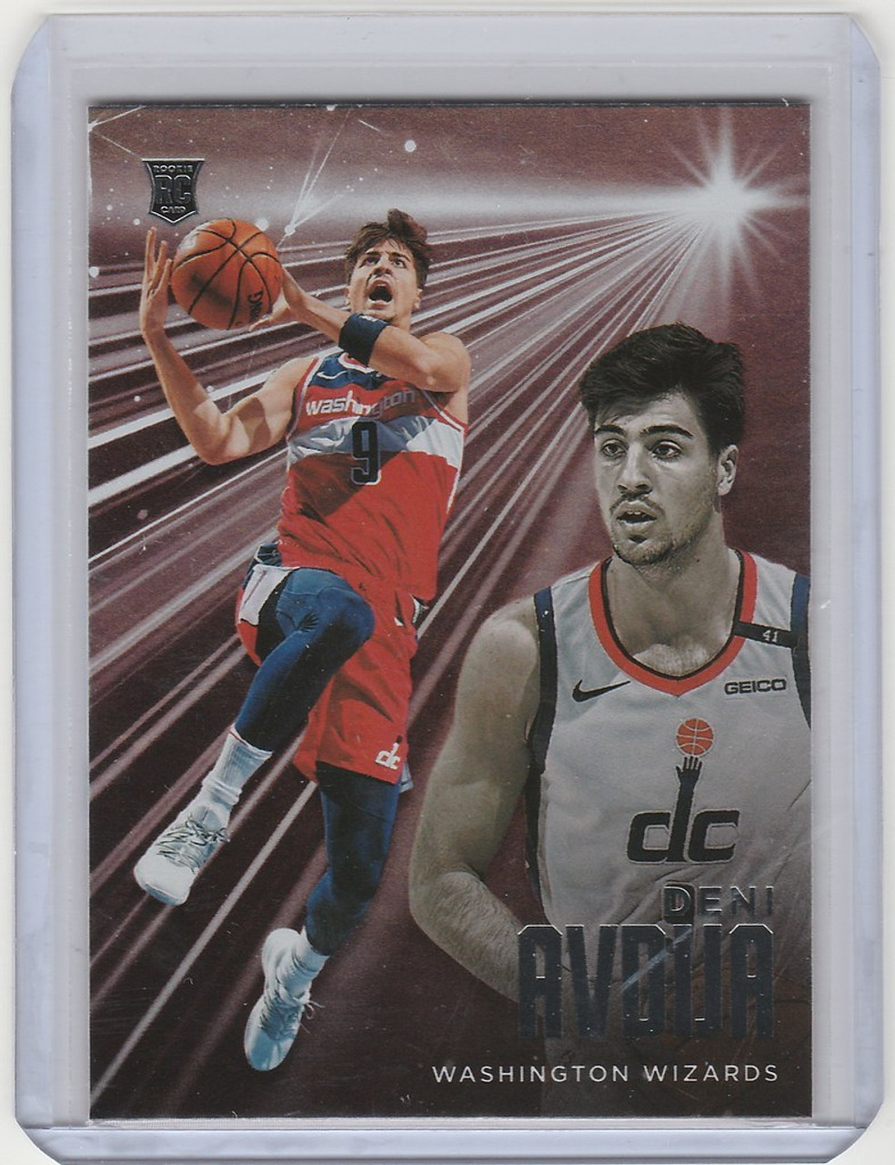 2020-21 Panini Chronicles Essentials Pink Deni Avdija RC Washington Wizards  #206