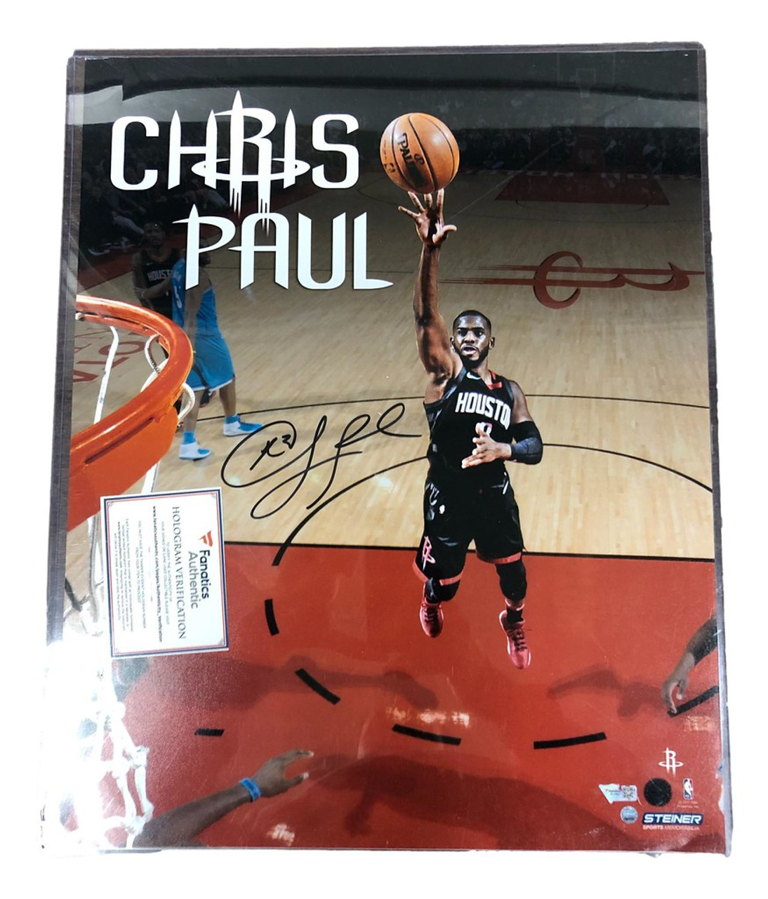 Chris Paul Signed Rockets Jersey (PSA COA)