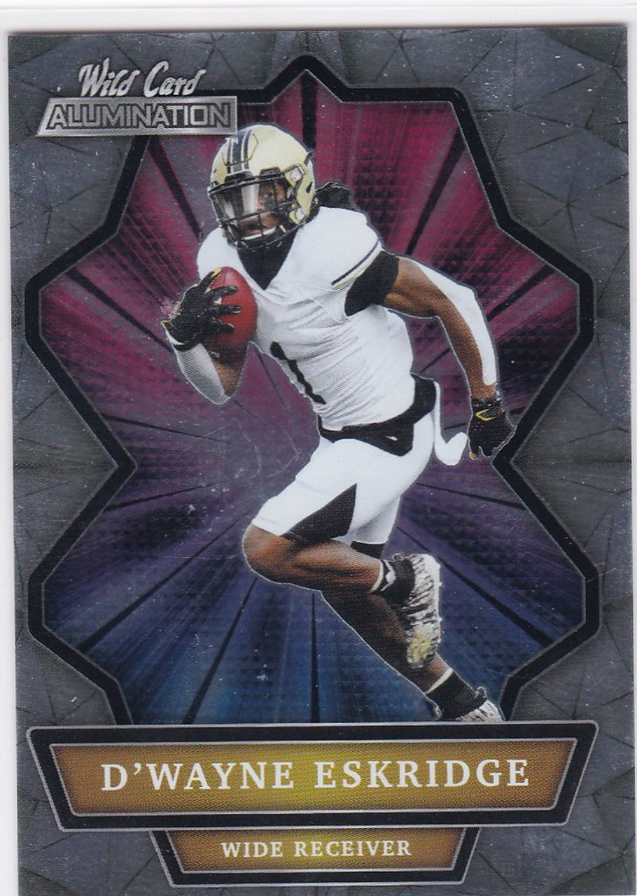 2021 Wild Card Alumination #ABC-67 D'wayne Eskridge RC Seattle