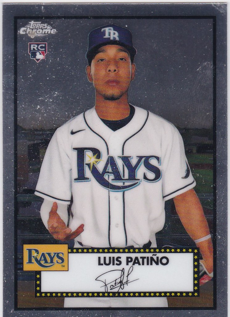 2021 Topps Chrome Platinum Anniversary #82 Luis Patino Rookie Card Tampa  Bay Rays - Sportsamerica Sports Cards