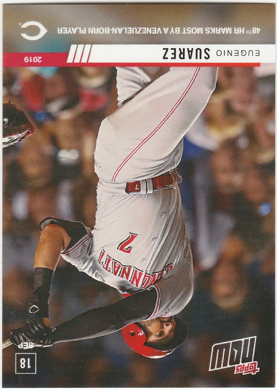 2019 TOPPS NOW #866 EUGENIO SUAREZ 48TH HR MARKS MOST BY VENEZUELAN BORN  PLAYER