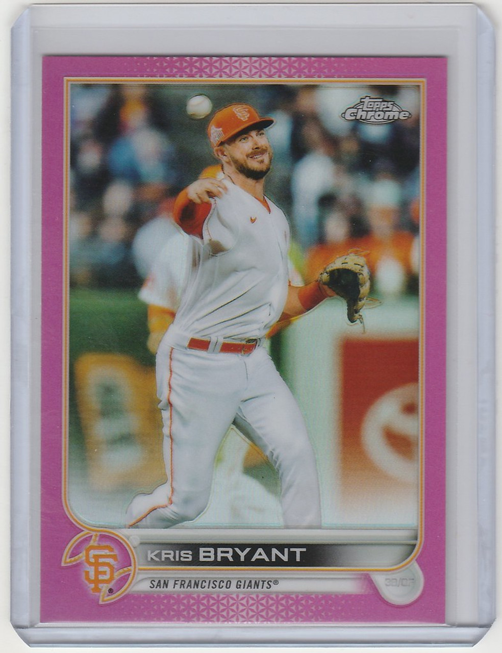 2022 Topps Chrome Pink #9 Kris Bryant - San Francisco Giants -  Sportsamerica Sports Cards