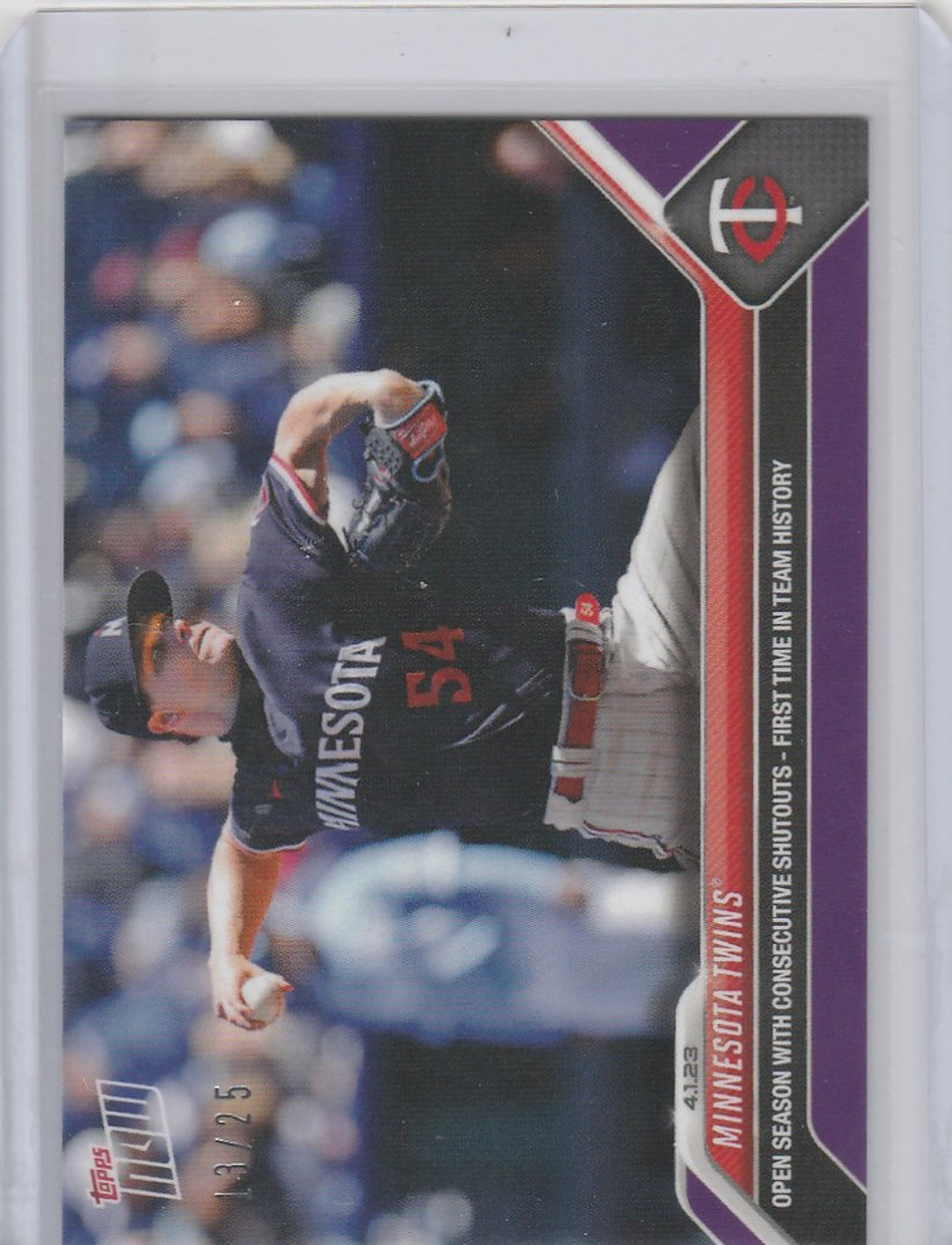 Jhoan Duran Minnesota Twins 2023 Topps Now 104.6 MPH Fastball #341