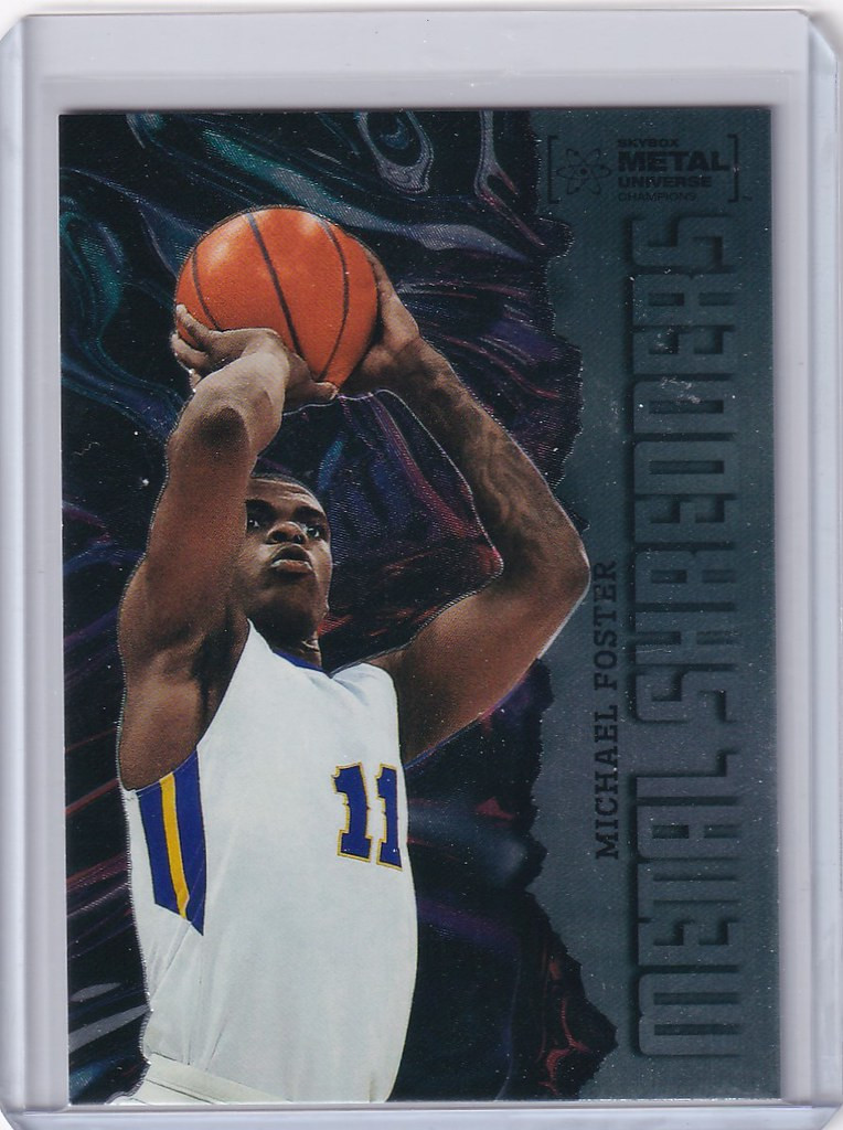 2022 Skybox Metal Universe Champions Metal Shredders 118 Michael