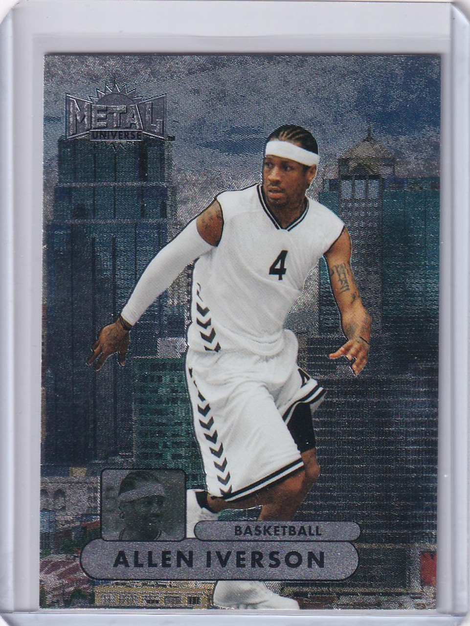 2022 Skybox Metal Universe Champions 1997-98 Retro RMUC-30 Allen Iverson