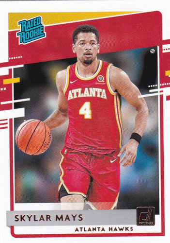 2020-21 NBA Hoops #248 Skylar Mays Rated Rookie RC Atlanta Hawks