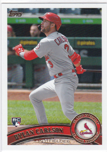 2021 Topps Archives #248 Dylan Carlson RC St Louis Cardinals