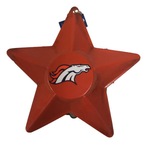 NFL Team 3D Metal Star Ornament Choose Your Team