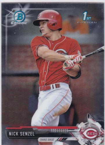 2017 Bowman Chrome #BCP-1 Nick Senzel 1st Cincinnati Reds