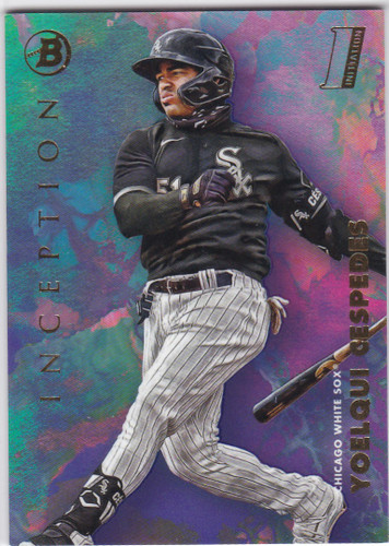 2021 Bowman Inception #42 Yoelqui Cespedes Initiation Chicago White Sox