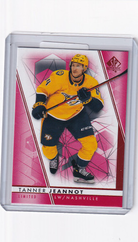 2022-23 Upper Deck SP Authentic Red #84 Tanner Jeannot - Nashville Predators