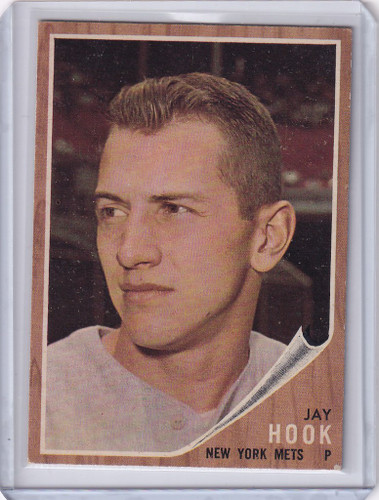 1962 Topps #94 Jay Hook - New York Mets