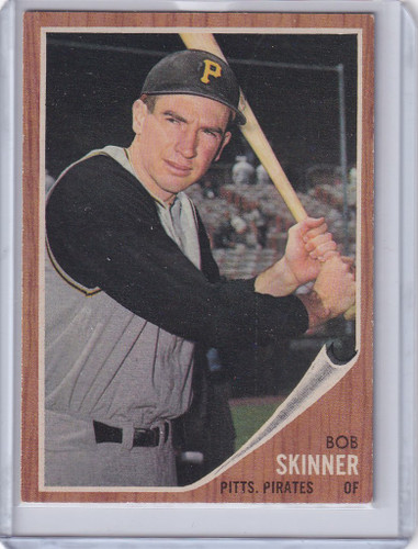 1962 Topps #115 Bob Skinner - Pittsburgh Pirates