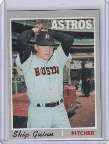 1970 Topps Baseball #316 Skip Guinn - Houston Astros