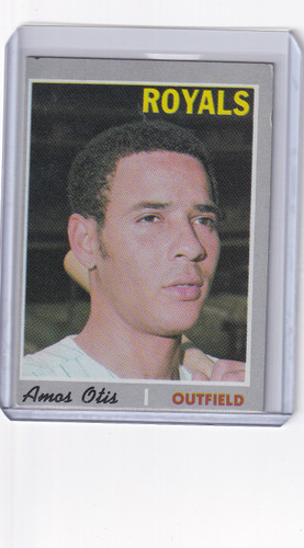 1970 Topps Baseball #354 Amos Otis - Kansas City Royals