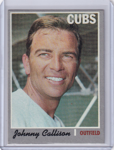 1970 Topps Baseball #375 Johnny Callison - Chicago Cubs