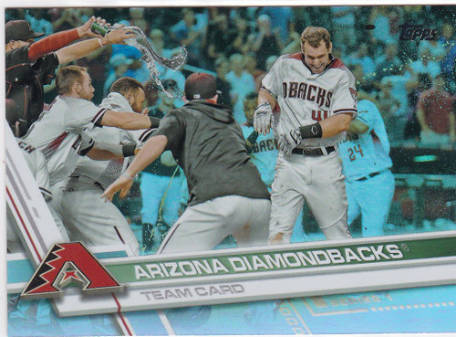 2017 Topps Rainbow Foil #320 Arizona Diamondbacks team card