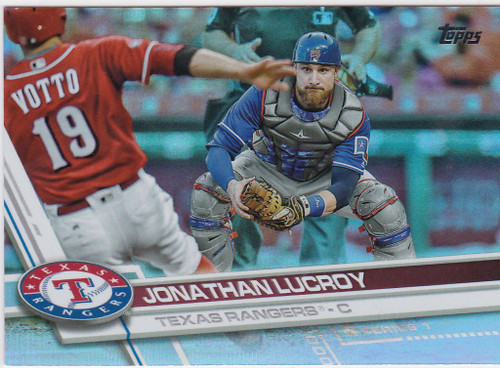 2017 Topps Rainbow Foil #346 Jonathan Lucroy Texas Rangers