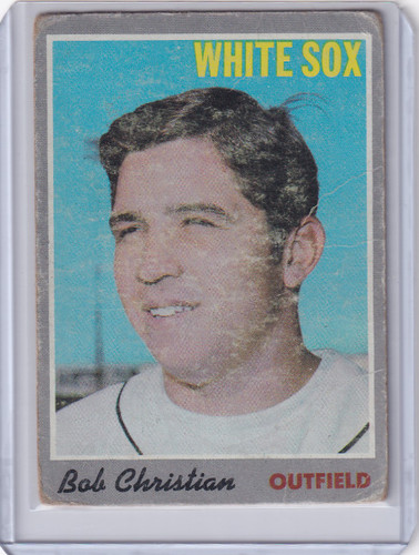1970 Topps Baseball #51 Bob Christian - Chicago White Sox