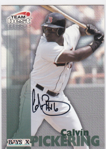 1999 Team Best Calvin Pickering Auto Autograph