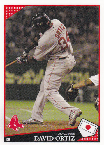 2018 Topps Throwback Thursday TBT #74 David Ortiz Boston Red Sox