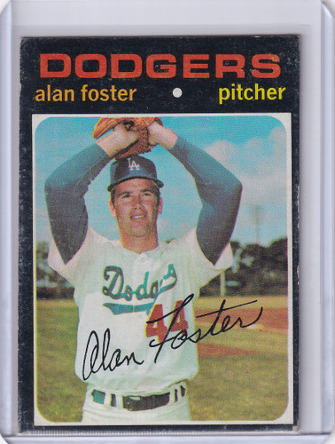 1971 Topps Baseball #207 Alan Foster - Los Angeles Dodgers
