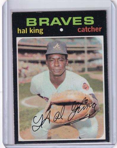 1971 Topps Baseball #88 Hal King - Atlanta Braves