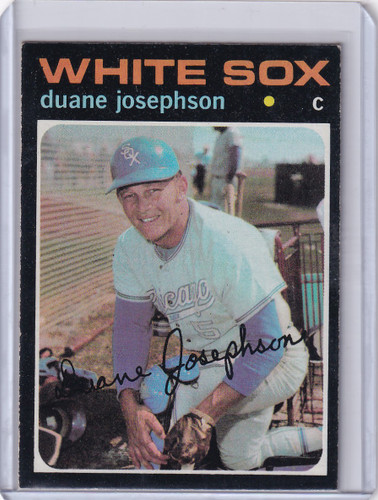 1971 Topps Baseball #56 Duane Josephson - Chicago White Sox