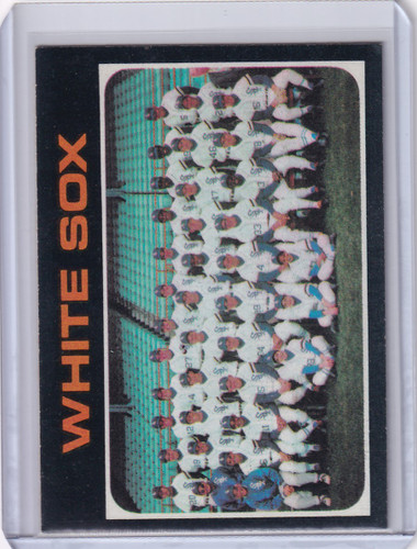 1971 Topps Baseball #289 Chicago White Sox Team