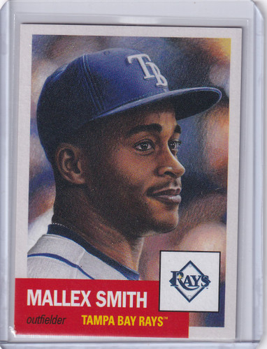 TOPPS BASEBALL LIVING SET #14 MALLEX SMITH - TAMPA BAY RAYS