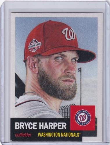 TOPPS BASEBALL LIVING SET #13 BRYCE HARPER - WASHINGTON NATIONALS