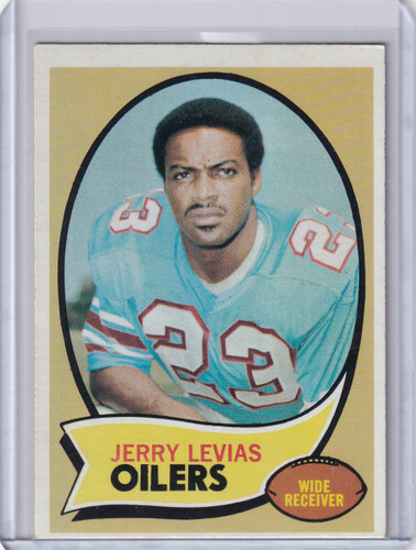 1970 Topps Football #89 Jerry LeVias RC - Houston Oilers