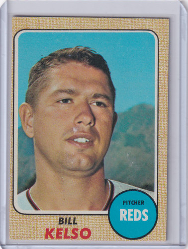 1968 Topps Baseball #511 Bill Kelso - Cincinnati Reds