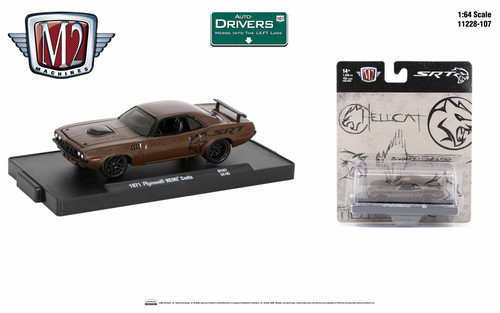 M2 Machines Auto-Drivers 1:64 R107 1971 Plymouth Hemi Cuda