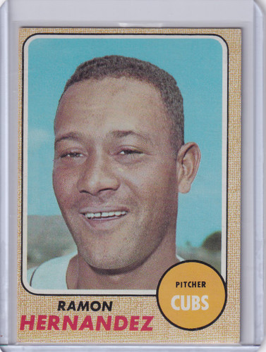 1968 Topps Baseball #382 Ramon Hernandez - Chicago Cubs
