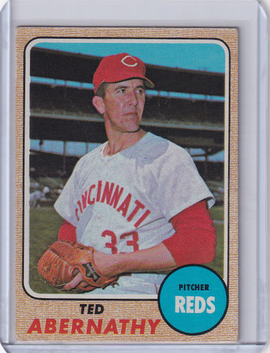 1968 Topps Baseball #264 Ted Abernathy - Cincinnati Reds