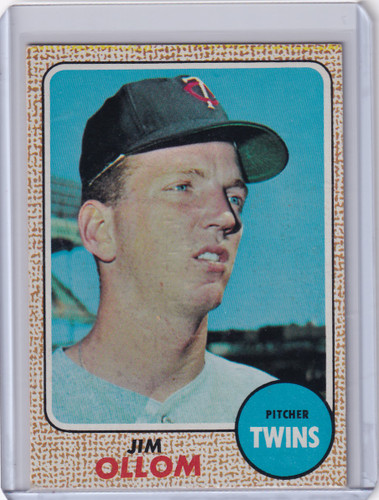 1968 Topps Baseball #91 Jim Ollom - Minnesota Twins RC