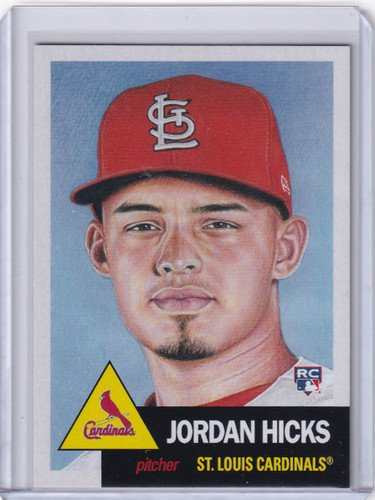 TOPPS BASEBALL LIVING SET #47 Jordan Hicks - St Louis Cardinals
