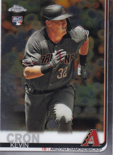 2019 Topps Chrome #43 Kevin Cron Rookie RC Arizona Diamondbacks