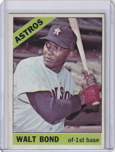 1966 Topps Baseball #431 Walt Bond - Houston Astros