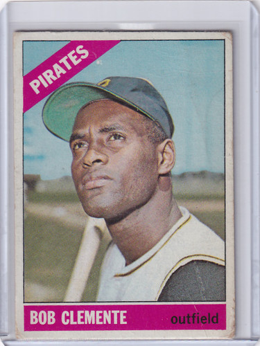 1966 Topps Baseball #300 Roberto Clemente - Pittsburgh Pirates
