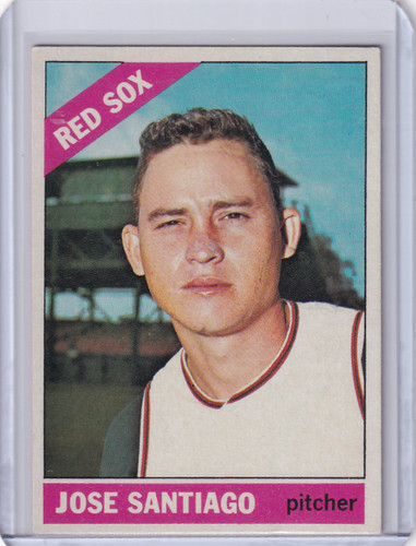 1966 Topps Baseball #203 Jose Santiago - Boston Red Sox