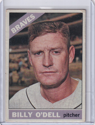 1966 Topps Baseball #237 Billy O'Dell - Atlanta Braves