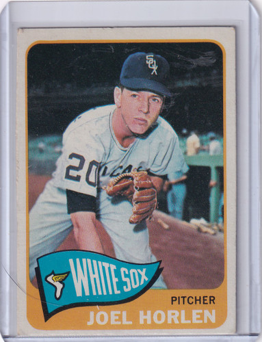1965 Topps Baseball #480 Joe Horlen - Chicago White Sox